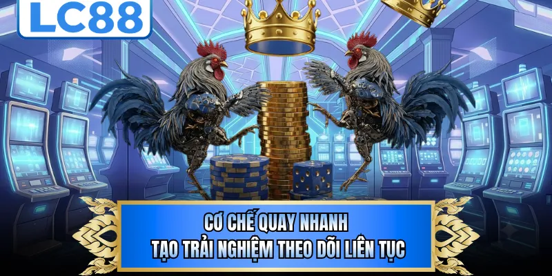 Cơ chế quay nhanh tạo trải nghiệm theo dõi liên tục